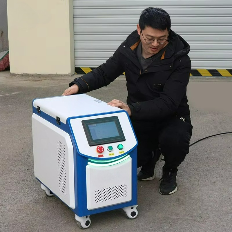 SWT 200W 300W Portable Pulsed  - огляд і ціна Industrial Laser Cleaning Equipment