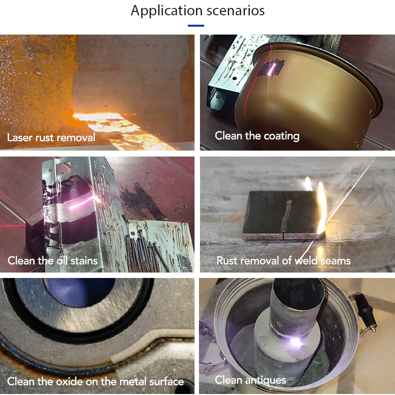 High Efficiency Handheld Fiber - огляд і ціна Industrial Laser Cleaning Equipment