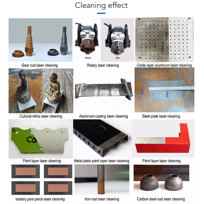 High Efficiency Handheld Fiber - огляд і ціна Industrial Laser Cleaning Equipment