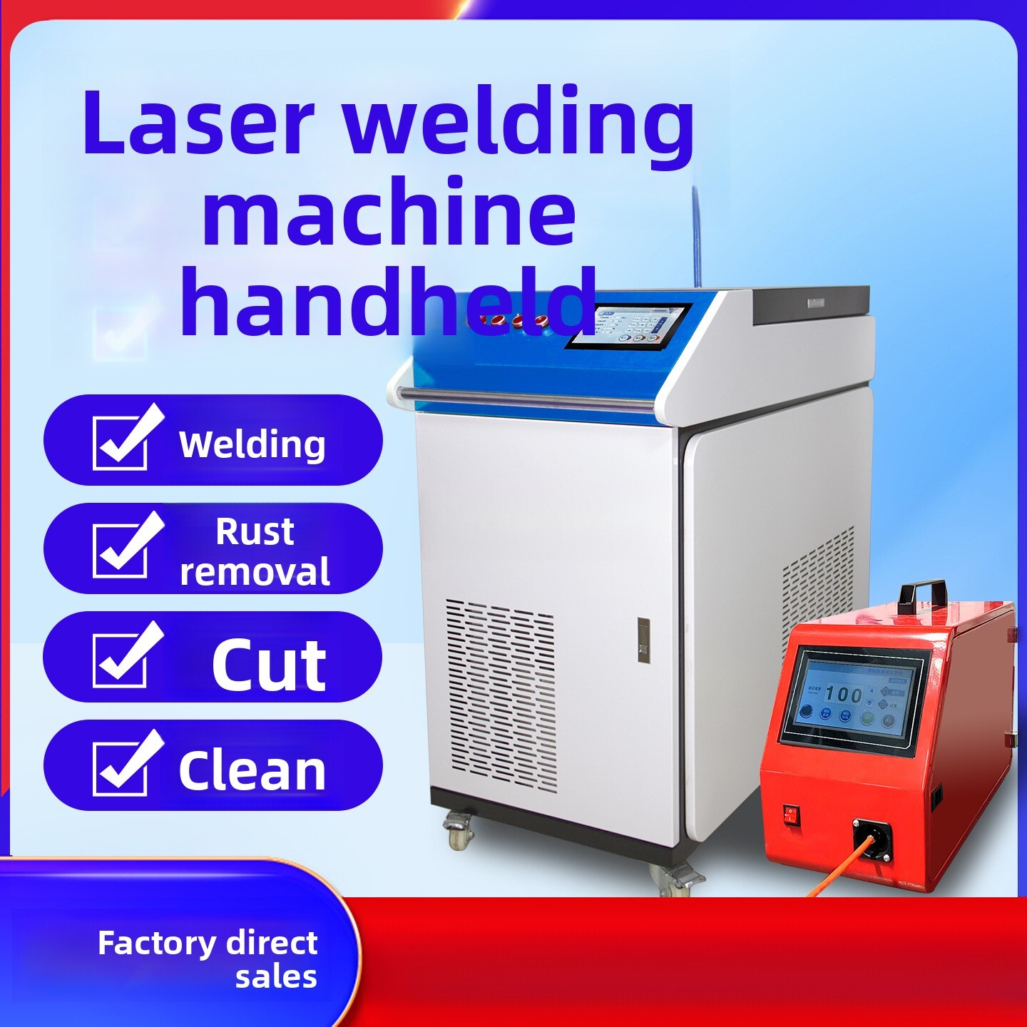 Handheld Industrial Fully Auto - огляд і ціна Industrial Laser Removal Machine