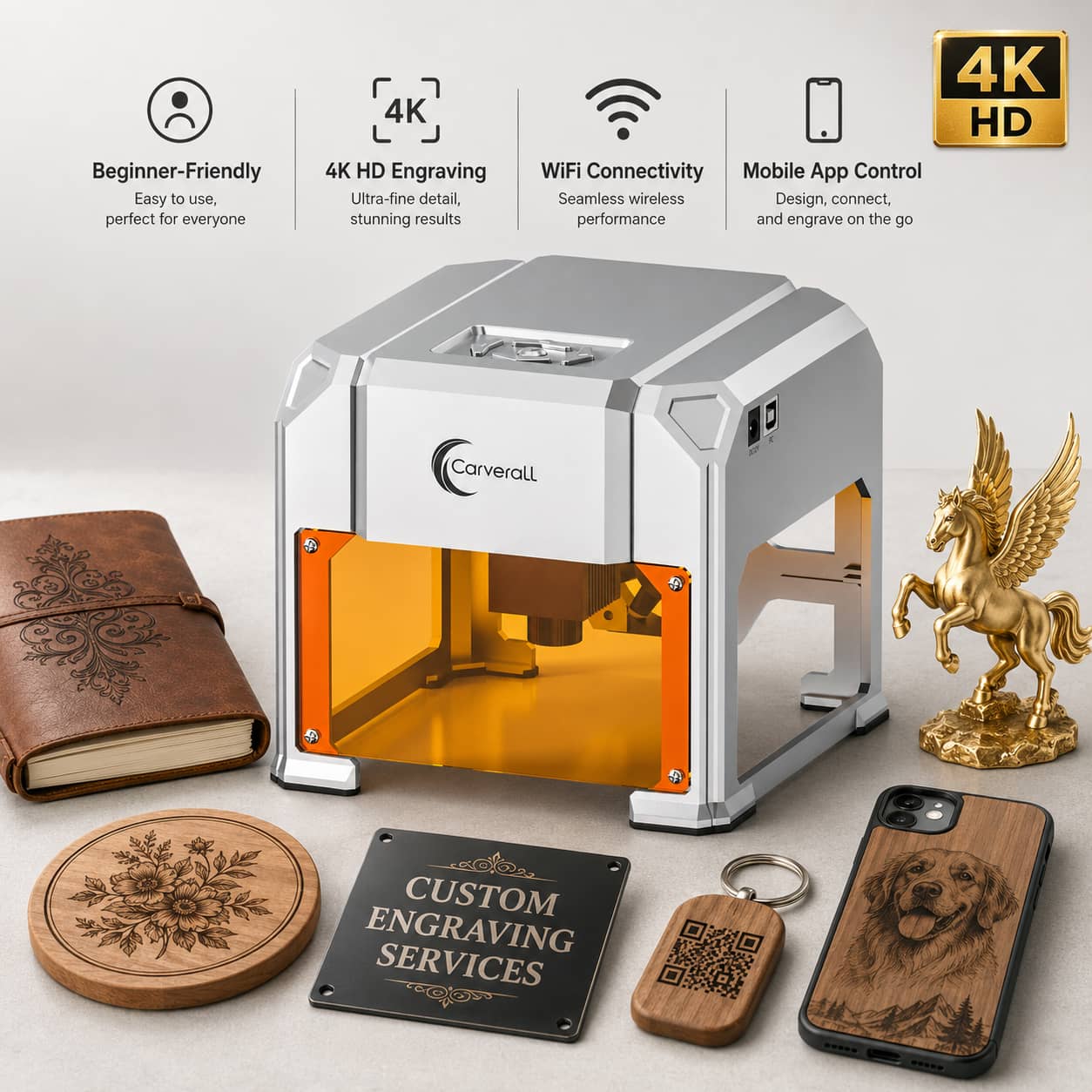 Carverall Laser Engraver Machi - огляд і ціна Industrial Laser Tool
