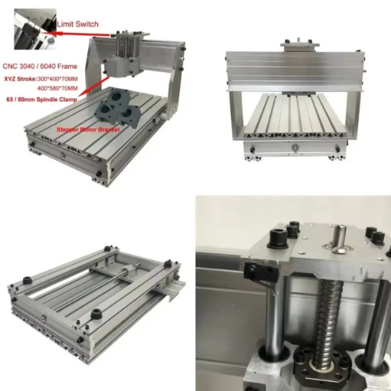 Aluminum CNC 3040 6040 Frame K - огляд і ціна Cnc Router Machine