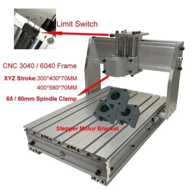 Aluminum CNC 3040 6040 Frame K - огляд і ціна Cnc Router Machine