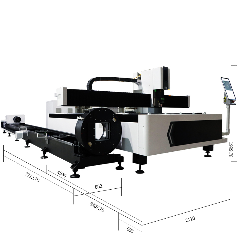 High Precision 1530 Industrial - огляд і ціна Industrial Fiber Laser Cutting Machine