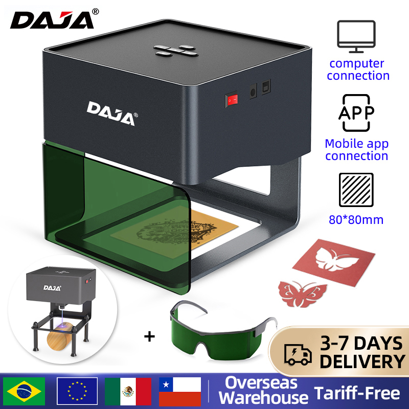 DAJA DJ6 Mini Portable Laser E - огляд і ціна Cnc Router Machine